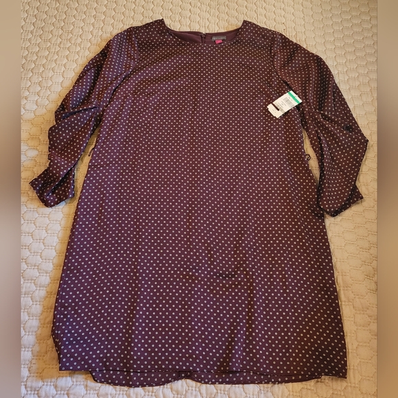 NWT VINCE CAMUTO Printed Dress, 14P - Picture 14 of 16